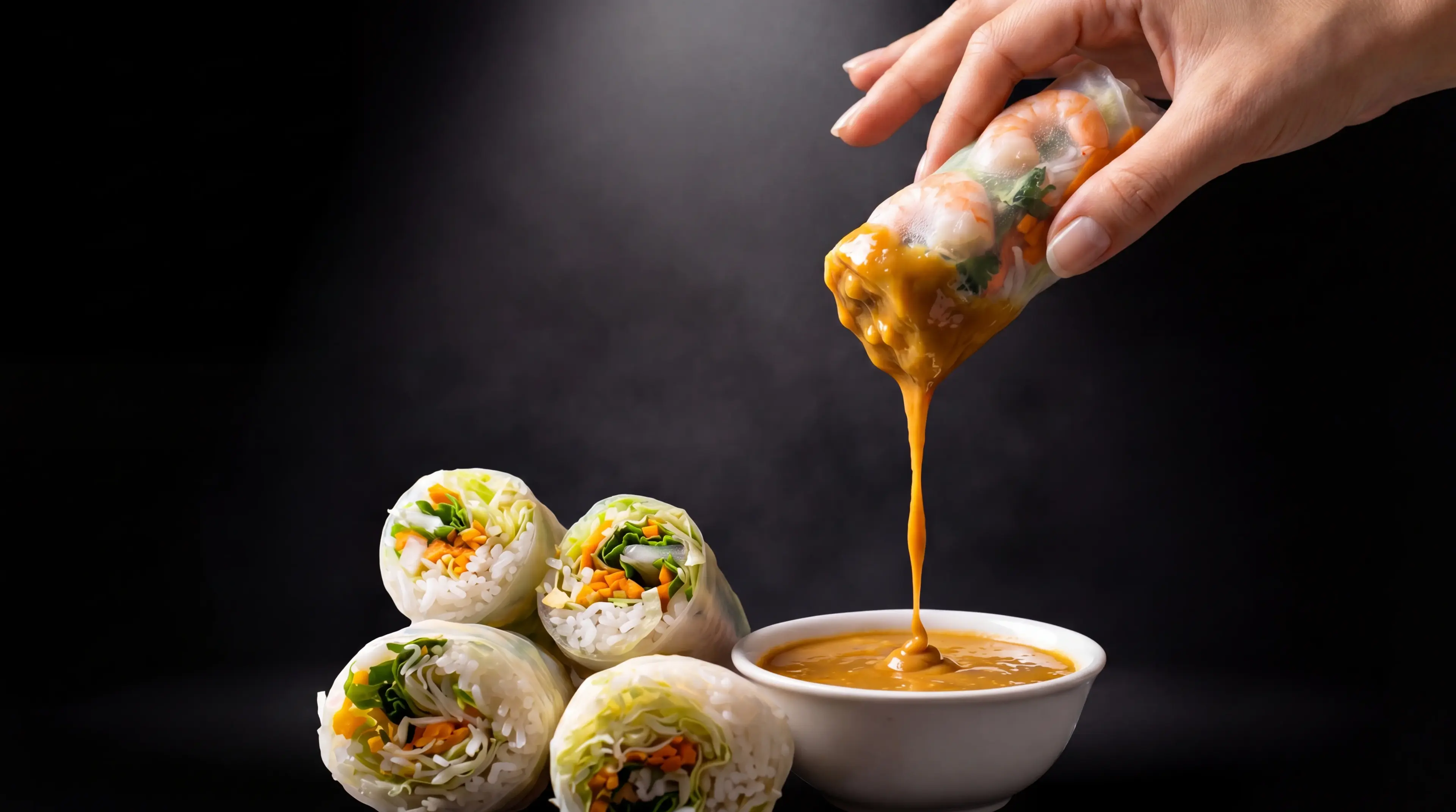 Tiger's Garden catering spread